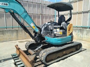 Mini油圧ショベル(Mini Excavator) クボタ U-40-6 2012 2,075h ゴム、Crane、整備済 Crane仕様