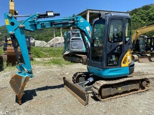 Mini油圧ショベル(Mini Excavator) クボタ RX-406E 202007 1,459h Crane仕様 マルチLever