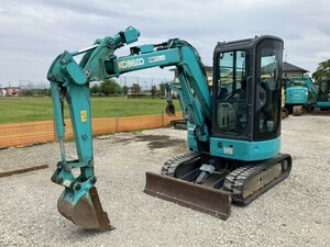 Mini油圧ショベル(Mini Excavator) Kobelco建機 SK30UR-6 202006 1,880h 建機工譲渡証included ブレードincluded