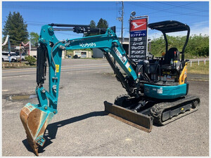 Mini油圧ショベル(Mini Excavator) クボタ U-30-6α 202010 232h