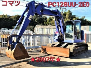 油圧ショベル(Excavator) Komatsu PC128UU-2E0 2007 Crane仕様
