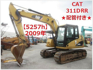 油圧ショベル(Excavator) Caterpillar 311D RR 2009 5,257h 配管included