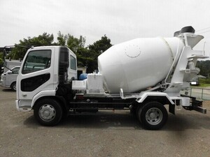 Tank lorry/ミキサーvehicle MitsubishiFuso Fighter PDG-FK72FZ 2009 182,391km 【EM-4824】H2