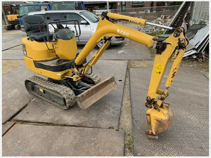 Mini油圧ショベル(Mini Excavator) Komatsu PC09-1 2012 380h PC09-1 可変ゲージ（脚）仕様 380hr 程