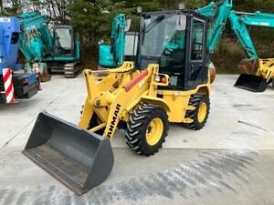 タイヤショベル(ホイールローダー) ヤンマー V3-7 2017年 390h 低HOUR/建機工譲渡証,青キー付き