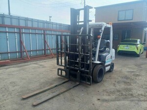 forklift Nissan EBT-NP1F2 202003 5,350h Gasoline　積載2.5ｔ　ヒンジ　ＷTires