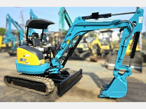 Mini油圧ショベル(Mini Excavator) クボタ U-30-5 2012 2,424h 油圧配管　Crane仕様 配管included 併用配管included クレ