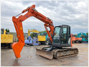 油圧ショベル(Excavator) 日立建機 ZX75UR-5B 202005 2,420h 排土板、Crane仕様、マルチLever Crane仕様