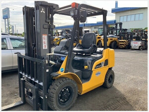 forklift Mitsubishi KFDE25P-T 202011 222h 小特仕様、フルフリー3-stage4.5ｍマスト、サイドシフト