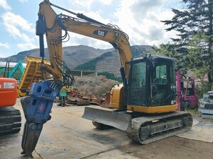 油圧ショベル(Excavator) Caterpillar 308E2 CR 202005 8,196h 配管included マルチLever ブレードincluded