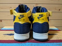 94年製！★ビンテージ！　エア　フォース　1 high CVS キャンバス　紺×黄　ミシガン　air force　検索　ジョーダン　オリジナル　low_画像6