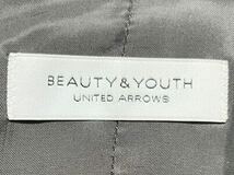 FA50hh【BEAUTY&YOUTH UNITED ARROWS ビューティーアンドユースユナイテッドアローズ】サイズM ウールコート ネイビー 紺 メンズ_画像5