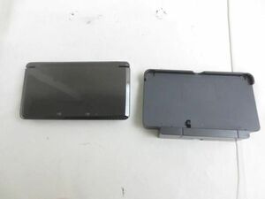 【同梱可】中古品 ゲーム ニンテンドー3DS 本体 CTR-001 コスモブラック 動作品 充電スタンド付き