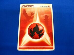 【同梱可】状態B トレカ ポケモンカードゲーム L1- 基本炎エネルギー(背景にホウオウ) -