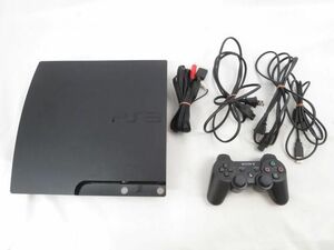 【同梱可】中古品 ゲーム プレイステーション3 PS3本体 CECH-2000A チャコールブラック 動作品 周辺機器あり