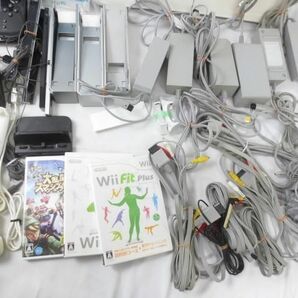 【まとめ売り 中古品】 ゲーム Wii U 本体 WUP-010 ブラック 動作品 25周年記念 Wiiフィット 他 ソフト バランスボーの画像5