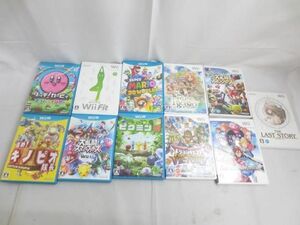 【同梱可】中古品 ゲーム Wii/Wii U ソフト ピクミン 3 大乱闘スマッシュブラザーズ X タッチ!カービィ 他 11点 グッ