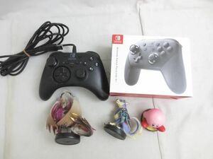 【同梱可】中古品 ゲーム Nintendo switch ニンテンドースイッチ アクセサリ-・周辺機器 Proコントローラー amiibo