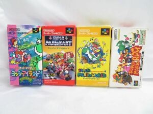 【同梱可】中古品 ゲーム スーパーファミコン ソフト スーパーマリオRPG スーパーマリオワールド 等 グッズセット