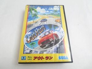 【同梱可】中古品 ゲーム セガ メガドライブ ソフト アウト ラン 取扱説明書 箱あり