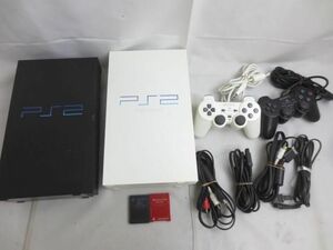 【同梱可】ジャンク品 ゲーム プレイステーション2 PS2 本体 SCPH-55000 グレイシャーホワイト SCPH-30000 周辺機器