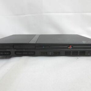 【同梱可】中古品 ゲーム プレイステーション2 PS2 本体 SCPH-70000 チャーコルブラック 動作品 コントローラー 出力の画像2