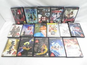 【同梱可】中古品 ゲーム プレイステーション2 PS2ソフト ドラッグ オン ドラグーン1 2 鬼武者1 2 3 等 グッズセット