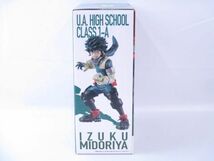 【新品】 フィギュア 一番くじ 僕のヒーローアカデミア The Top 5 F賞 緑谷出久 figure バンダイ 未開封_画像3