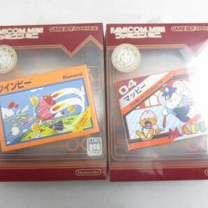 【同梱可】中古品 ゲーム ゲームボーイアドバンス ソフト ツインビー マッピー 2点 グッズセットの画像1