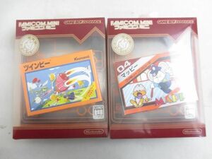 【同梱可】中古品 ゲーム ゲームボーイアドバンス ソフト ツインビー マッピー 2点 グッズセット