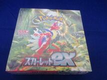 【同梱可】未開封 トレカ ポケモンカードゲーム スカーレットex 1box_画像1