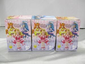 【美品】 フィギュア プリンセスプリキュア　キューティーフィギュア　キュアフローラ　キュアマーメード　キュアト