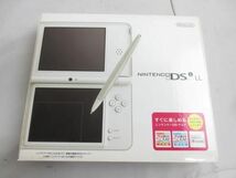 【同梱可】中古品 ゲーム ニンテンドーDS 本体 DSi LL UTL-001 ナチュラルホワイト 動作品 取扱説明書 箱あり_画像1