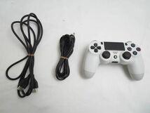 【同梱可】中古品 ゲーム プレイステーション4 PS4本体 CUH-1100A グレイシャーホワイト 動作品 周辺機器あり_画像5