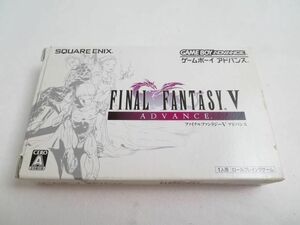 【同梱可】中古品 ゲーム ゲームボーイアドバンス ソフト ファイナルファンタジー 5 箱 説明書付き