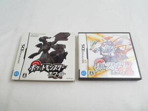 【同梱可】中古品 ゲーム ニンテンドーDS ソフト ポケットモンスター ホワイト 2 2点 グッズセット