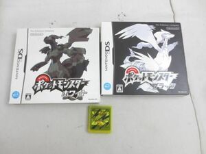 【同梱可】中古品 ゲーム ニンテンドーDS ソフト 3点 ポケットモンスター ブラック ホワイト プラチナ グッズセット