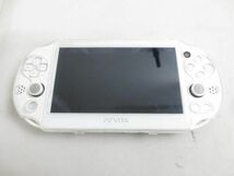 【同梱可】中古品 ゲーム PS Vita 本体 PCH-2000 ホワイト 動作品 本体のみ_画像1
