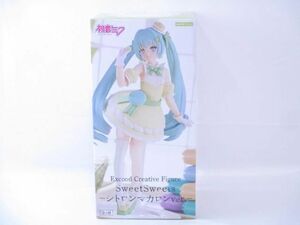 【未開封】 フィギュア 初音ミク Exc∞d Creative Figure SweetSweets シトロンマカロンver. フリュー