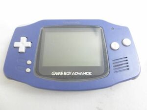 【同梱可】中古品 ゲーム ゲームボーイアドバンス 本体 AGB-001 ヴァイオレット 動作品 本体のみ