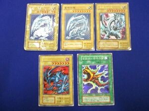 [ включение в покупку возможно ] перевод иметь коллекционные карточки Yugioh синий глаз. белый дракон . содержит 5 шт. комплект 