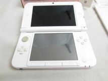 【同梱可】中古品 ゲーム ニンテンドー3DS LL 本体 SPR-001 ピンク ホワイト 動作品 充電器 箱付き_画像3