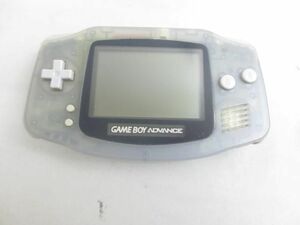 [ including in a package possible ] secondhand goods game Game Boy Advance body junk AGB-001 clear body only 