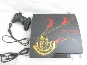 [ включение в покупку возможно ] б/у товар игра PlayStation 3 PS3 корпус CECH-3000A TX черный Tales дизайн рабочий товар периферийные устройства есть 