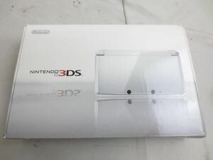[ including in a package possible ] secondhand goods game Nintendo 3DS body CTR-001 ice white operation goods charger box equipped 