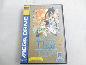 【同梱可】中古品 ゲーム セガ メガドライブ ソフト ストーリー オブ トア 光を継ぐ者 取扱説明書 箱付き