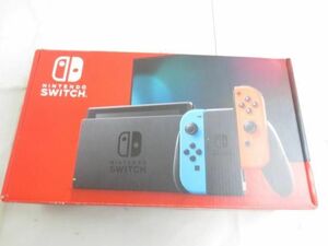 【同梱可】中古品 ゲーム Nintendo switch ニンテンドースイッチ 本体 HAC-001(-01) 動作品 ジョイコン ネオンブルー