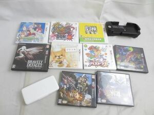 [ including in a package possible ] secondhand goods game Nintendo 3DS soft 12 point Monstar Hunter 4G Dragon Quest Monstar z Joe 