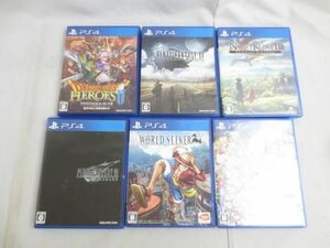 【同梱可】中古品 ゲーム プレイステーション4 PS4ソフト 6点 ドラゴンクエストヒーローズI 双子の王と予言の終わり