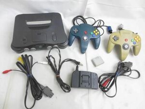 [ including in a package possible ] secondhand goods game NINTENDO 64 body NUS-001 operation goods power supply cable output cable controller controller 